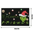 thumbnail image 3 of Felpudo de Grinch Felpudo navideño de Grinch: felpudo de invierno antideslizante y lavable con parte trasera de goma, perfecto para decoración navideña de interiores y exteriores Alfombras de Grinch, 3 of 3