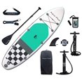 thumbnail image 1 of Aqua Plus 6inches Thick Inflatable SUP for All Skill Levels Stand Up Paddle Board,Paddle,Double Action Pump,ISUP Travel Backpack, Leash,Shoulder Strap,Youth,Adult Inflatable Paddle Board, 1 of 5
