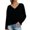 Black, variant on ClodeEU Womens Oversized V Neck Sweatshirts , Casual Long Sleeve Lightweight Pullover Tops Black,Womens Plus S