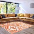 thumbnail image 2 of Ariella Orange Polypropylene Rug 7'10" x 10'2", 2 of 7