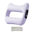 thumbnail image 4 of Masajeador muscular portátil y práctico para mujeres con vibración de tejido profundo. Morado con cinturón, 4 of 9