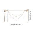 thumbnail image 3 of Chinese Style Hairpin Double Chain Hair Fork Tassel Hair Stick For Women Girls, 3 of 3