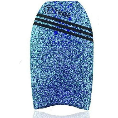 Tribe All-in-one Bodyboard, kickboard, handboard - 22 Inch Blue Bodyboard with EPS core and HDPE Slick for Kids and Adults