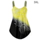 thumbnail image 2 of Naiovety 2021 traje de baño Sexy de piezas para mujer, traje de baño acolchado, traje de baño estampado sin espalda, traje de baño con cuello en V Traje de baño amarillo XXXL Naiovety OD001290-12, 2 of 6