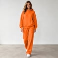 thumbnail image 5 of Womens Lounge Sets 2 Piece Outfits Oversized Hoodie Matching Baggy Sweatpants Fall Winter Tracksuit Workout Sets, 5 of 6