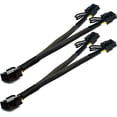thumbnail image 1 of 2 Pack Pci-E 6 Pin To Dual Pcie 8 Pin (6+2) Graphics Card Pci Express Power Adapter Extension Cable Mining Video Card Sleeved Power Cable 25Cm, 1 of 3