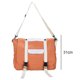 thumbnail image 2 of Bolso de lona, bolso cruzado casual para estudiantes universitariosrosa, 2 of 5