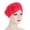Hot Pink, variant on Women Lace Beads Crystal Flower Stretch Beanie Hat Hair Head Wrap Elastic Cap