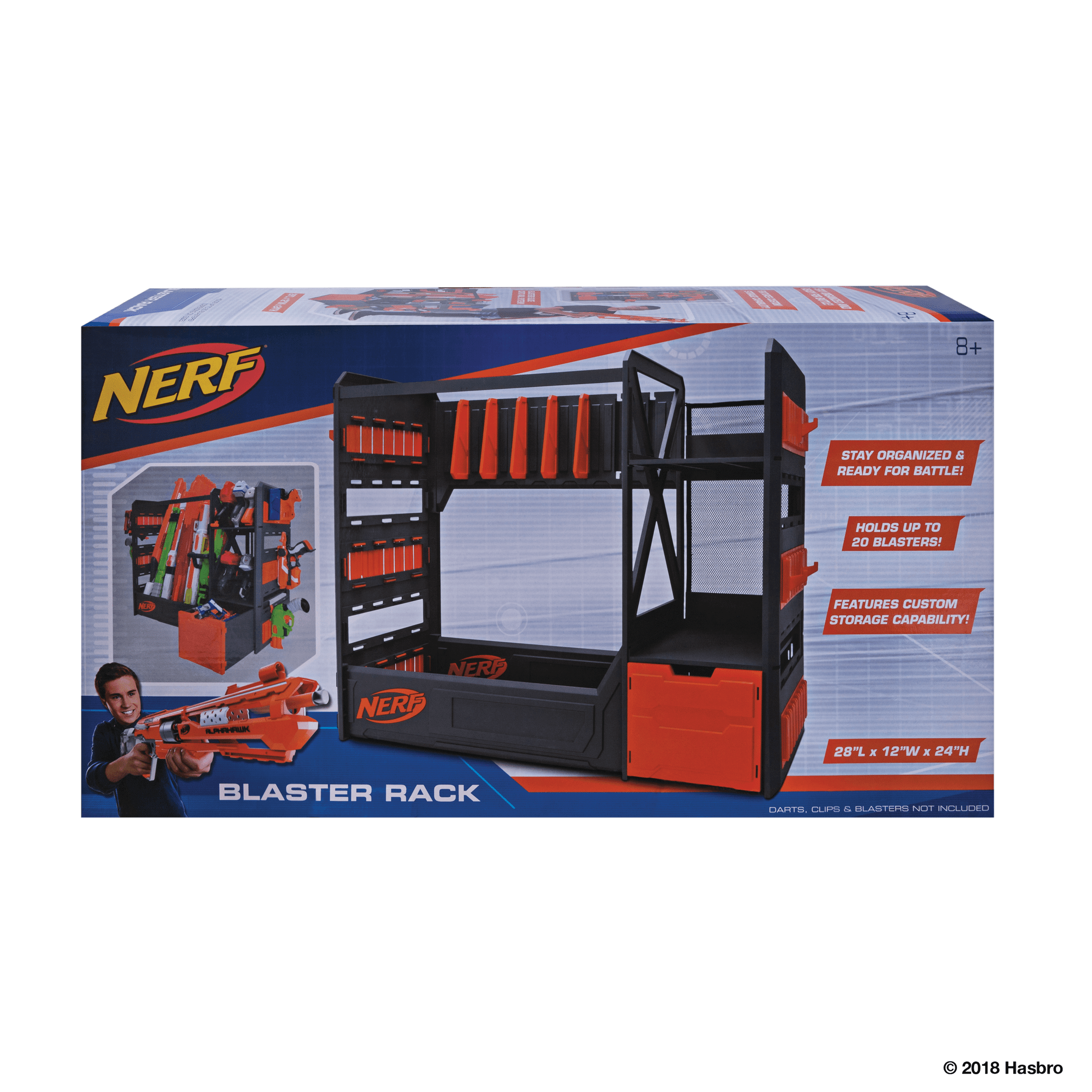 Nerf Elite Blaster Rack Walmart Com Walmart Com