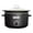 Black Pot, variant on MAGNIFIQUE 5 Quart Programmable Slow Cooker with Auto Warm Setting, Glazed Ceramic Liner, Kitchen Small Appliance for Family Dinners, Black