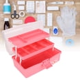 thumbnail image 3 of Caja De Medicina De Emergencia Caja De Medicina De Emergencia Organizador De Medicina De Emergencia Caja De Almacenamiento De Medicina De Emergencia Portátil De Múltiples Capas ANGGREK GB1411, 3 of 8