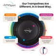 thumbnail image 3 of JumpSport 350 PRO Fitness Trampoline, Cardio Workout Equipment, 39 Inch, Blue, 3 of 12