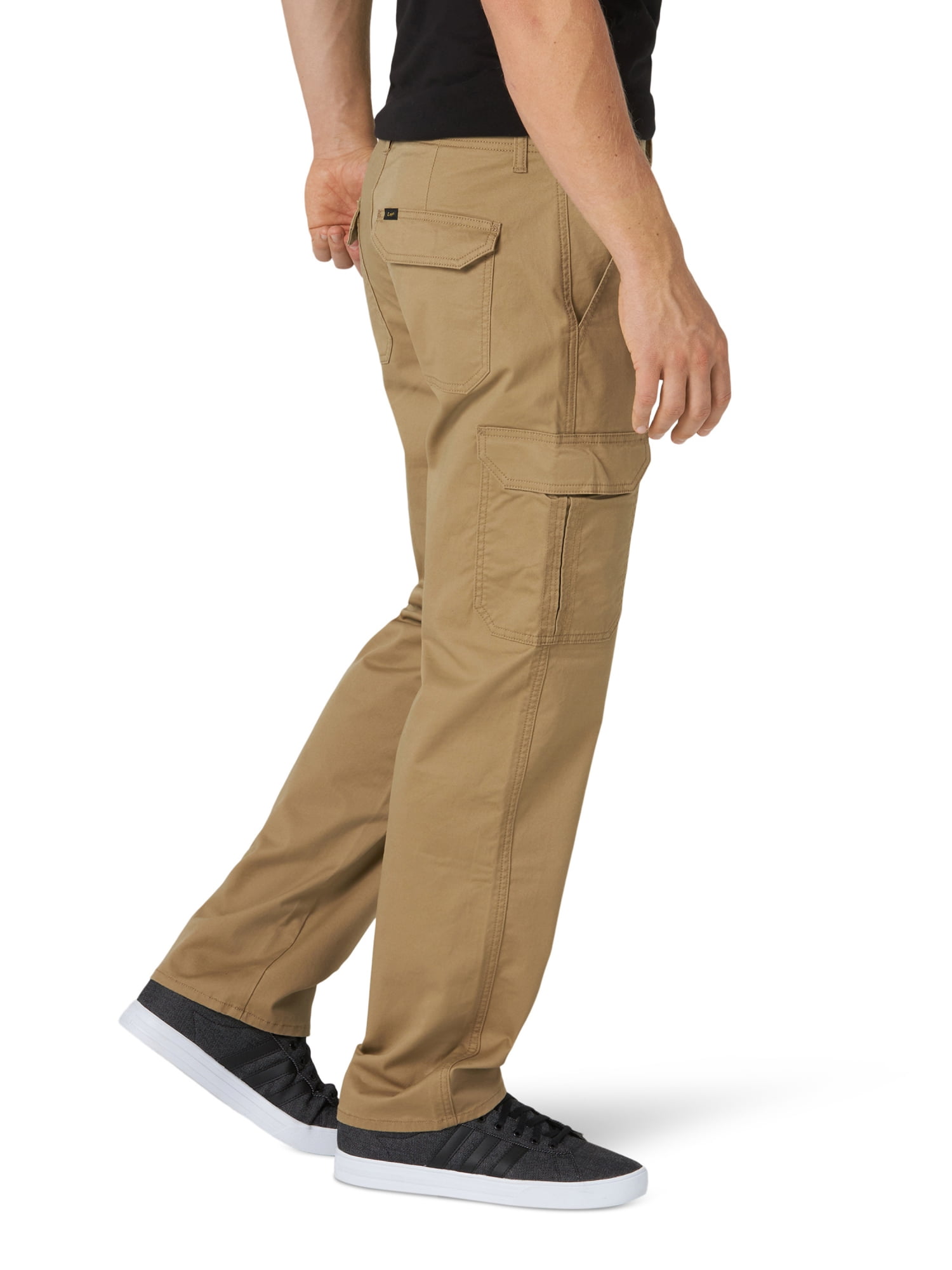 Lee Men's Extreme Comfort Cargo Twill Pant Straight Fit