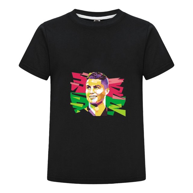 Playera Niño Futbol CR7 | Diseño con Celebración y Dorsal 7