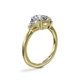 thumbnail image 3 of 1.00 Carat Excellent Radiant Cut Natural Diamond Three Stone Beautiful Ring for Anniversary Solid 18K Yellow Gold Size 4.5, 3 of 8