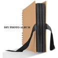 thumbnail image 2 of Álbum de fotos de 40 hojas (80 páginas), álbum de fotos de Kraft, álbum de fotos de álbum de recortes para el libro de invitados del aniversario de boda, regalos de Navidad (amarillo) Feliz Sencillez, 2 of 5