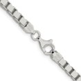 thumbnail image 2 of Auriga Fine Jewelry 925 Sterling Silver 3.75 mm Box Chain Necklace for Women 28", 2 of 6