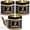 Black Oud - 3Pack, variant on Black Oud Candle Highly Scented Soy Candel Natural Non Toxic Velas Aromáticas Gift For Men 5Oz Decorative Tin Jars With Lids Pack Of 3