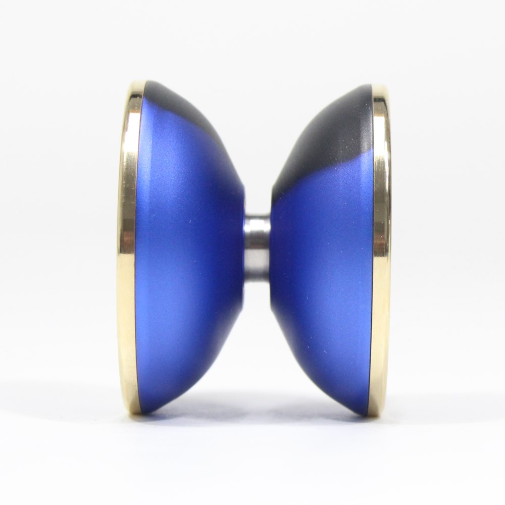 GENERAL-YO Atonement Yo-Yo - Brass Ring YoYo (Blue/Black Fade)