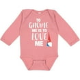 thumbnail image 3 of Inktastic Gnome Me Love Me Girls Long Sleeve Baby Bodysuit, 3 of 5