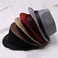thumbnail image 1 of Funie Chapeau Panama Unisexe Élégant à Grand Bord Tressé Protection UV Accessoires de Mode, 1 of 7