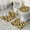 Gold And Brown-2, variant on Gold and Black Of Leopard Print Bathroom Rugs Sets 3 Piece,Toilet Cover Set,Absorbent Non Slip Bathroom Mats Sets with U-Shaped Contour Rug Toilet Rug Set