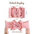 thumbnail image 3 of 12 diademas de nylon con lazos para bebé Doboi, paquete de 12, 3 of 7