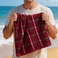 thumbnail image 4 of RBCKVXZ Hand Towels - Soft Cotton | Highly Absorbent Hotel spa Bathroom Towel | Face Towels Bath | Blue, 4 of 7