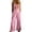 Pink, variant on FchengtaiS Summer Boho Jumpsuit Women Floral Embroidered Sleeveless Rompers Casual Loose Wide Leg Overalls With Pockets