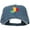 Navy, variant on Mali Map Flag Embroidered Washed Cap - Black OSFM