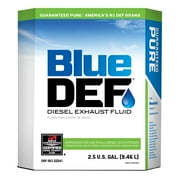 BlueDEF Diesel Exhaust Fluid Synthetic Urea Deionized Water 2.5 Gallon (2 Pack)