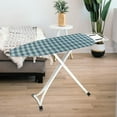 thumbnail image 4 of Replacement Ironing Board Cover Small, Heavy Duty Cotton Padded Mat for Travel Boards, 1 Count, 35.4 x 12.2 Inch, High Temp Resistant Cover, College Essentials, Guest Room, Hotel Amenities, 4 of 8