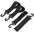 thumbnail image 1 of 4 PCS Kayak Paddle Leash Canoe Paddle Rod Fixed Leash SUP Paddle Leash Anti Lost Leash with Adhesive Fastener Tape, 1 of 8