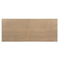 thumbnail image 2 of Natural Ash Solid Wood Dining Table - Seats 8 | 95” Rectangular Kitchen & Dining Table with Trestle Base | Contemporary Style, 2 of 7