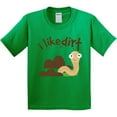 thumbnail image 3 of Inktastic I Like Dirt Earthworm Youth T-Shirt, 3 of 5