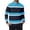 Sky Blue2, variant on VeFlora Men's Polo Shirts Long Sleeve Striped Casual Collared Pique Golf Polo Shirts for Mens(Orange/XXXL)