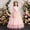 Pink, variant on Girls Princess Dress Sequin Tulle Flower Pageant Birthday Party Wedding Bridesmaid Girl Dresses for 9-15 Years Beige 14-15Years