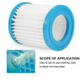thumbnail image 3 of Cartouche de Filtre pour Piscine Taille I Type 1 Compatible avec Bestway I, 3 of 5