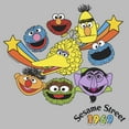thumbnail image 2 of Men's Sesame Street Main Characters Heads 1969  Graphic T-Shirt, 2 of 5
