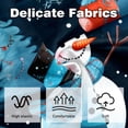 thumbnail image 3 of Snowman Elegant Velvet Throw Pillow Covers Set with Unique Patterns - 16x16", 18x18", 20x20" - Pack of 2 for Chair Pillow Covers and Various Occasions, 3 of 6