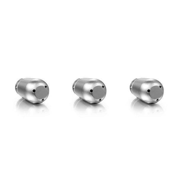 Inteprter Cafetera Universal, cafetera, boquilla de tubo de repuesto de vapor, punta artística de espuma de leche, accesorios de 3 agujeros, Type1 NO1