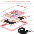 thumbnail image 4 of Shockproof Case For iPad 7th 8th 9th Generation 10.2 inch Rotating Stand Cover with Shoulder/Hand Strap, 4 of 10