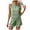 Green, variant on QGJZVUNL Women's 2 Piece Short Sets Eyelet Tank Tops High Waisted Shorts with Pockets Summer Outfits Size Xs
