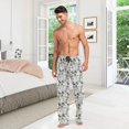 thumbnail image 5 of Top-kevin Soth Devil Plaid Pajama Pants for Men Comfort Sleep Lounge Bottoms Straight-fit with Pockets S-XXL, 5 of 11