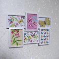 thumbnail image 4 of Photo Frame Square PVC Picture Frame Selfie Gallery Collage Wall Hanging for 6x4 inch Photo 6 Photo Sockets Wall Mounting Design (White), 4 of 4