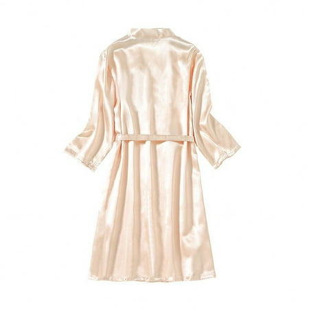 Womens Pajama Cozy Robe Women s Pjs New Women Satin Teddy Lingerie Nightdress Underwear