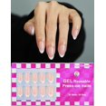 thumbnail image 1 of Uñas postizas OIFEN French Almond Gel 32 piezas brillantes, 1 of 6