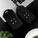 thumbnail image 3 of Accesorio para llave de coche Compatible con Renault Smart Key de 4 botones, funda de silicona suave con punta para llavero, 2 uds., 3 of 5
