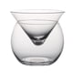 thumbnail image 2 of 2x 1 Cónica Martini Intercalar Triángulo Cristal Cóctel Bebidas Beber Taza Helada Esférico para en hogar, 2 of 9