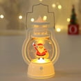 thumbnail image 1 of Christmas Gift For Toddler, Snow Globe Lantern, Santa Snowman LED Light,Thanksgiving Christmas Lanterns Decorations as Gifts,Holiday Supplies Home Decor, 1 of 5